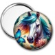 Miroir de poche - cheval