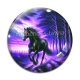 Cabochon Verre - cheval