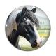 Cabochon Verre - cheval