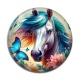 Cabochon Résine - cheval