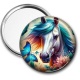 Miroir de poche - cheval