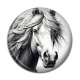 Cabochon Résine - cheval