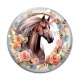 Cabochon Verre - cheval