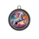 Pendentif Cabochon Argent - cheval