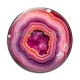 Cabochon Verre - fond styla pierre agate