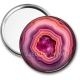 Miroir de poche - fond styla pierre agate