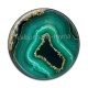 Cabochon Résine - fond styla pierre