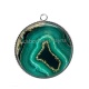 Pendentif Cabochon Argent - fond styla pierre