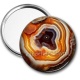 Miroir de poche - fond styla pierre agate