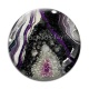 Cabochon Verre - fond style pierre