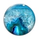 Cabochon Verre - fond style pierre