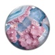 Cabochon Verre - fond style pierre