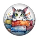 Cabochon Résine - chat