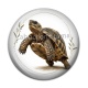 Cabochon Résine - tortue de terre