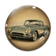 Cabochon Verre - voiture vintage