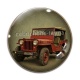 Cabochon Verre -  voiture jeep vintage