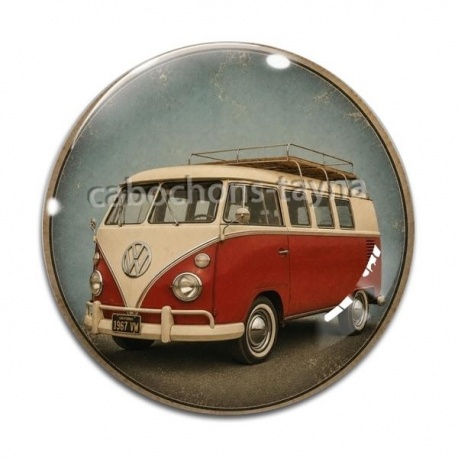 Cabochon Verre - van vintage