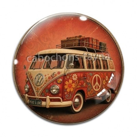 Cabochon Verre - van vintage