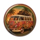 Cabochon Résine - van vintage