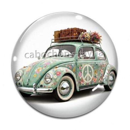 Cabochon Verre - voiture