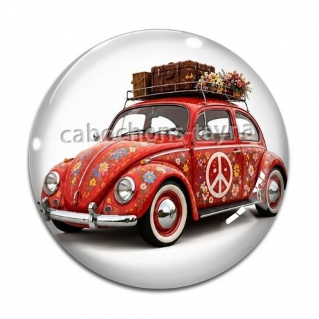 Cabochon Verre - voiture