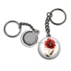 Porte clés - coquelicot