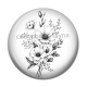 Cabochon Résine - fleur