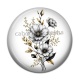 Cabochon Résine - fleur