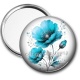 Miroir de poche - coquelicot
