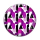 Cabochon Verre - fond abstrait 