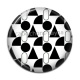 Cabochon Résine - fond abstrait 