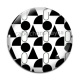 Cabochon Verre - fond abstrait 