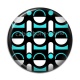 Cabochon Résine - fond abstrait 