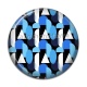 Cabochon Résine - fond abstrait 