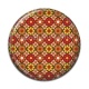 Cabochon Résine - fond fleur
