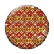 Cabochon Verre - fond fleur