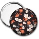 Miroir de poche - fleur