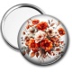 Miroir de poche - fleur