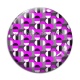 Cabochon Verre - feuille exotique 