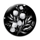Cabochon Verre - feuille 