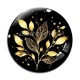 Cabochon Verre - feuille 