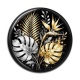 Cabochon Résine - feuille exotique 
