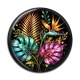 Cabochon Résine - feuille exotique 