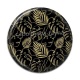 Cabochon Résine - feuille exotique 