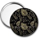 Miroir de poche - feuille exotique 