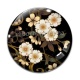 Cabochon Verre - fleur