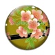 Cabochon Verre - fleur