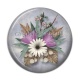 Cabochon Résine - fleur