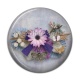 Cabochon Résine - fleur