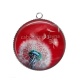 Pendentif Cabochon Argent - pissenlit